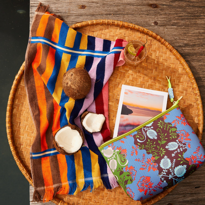 Sage & Clare Chiara Hand Towel - Azure