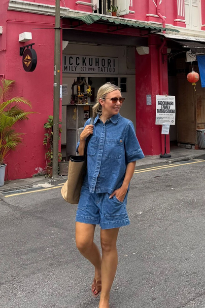 Ceres Life Weekender Short - Fresh Indigo