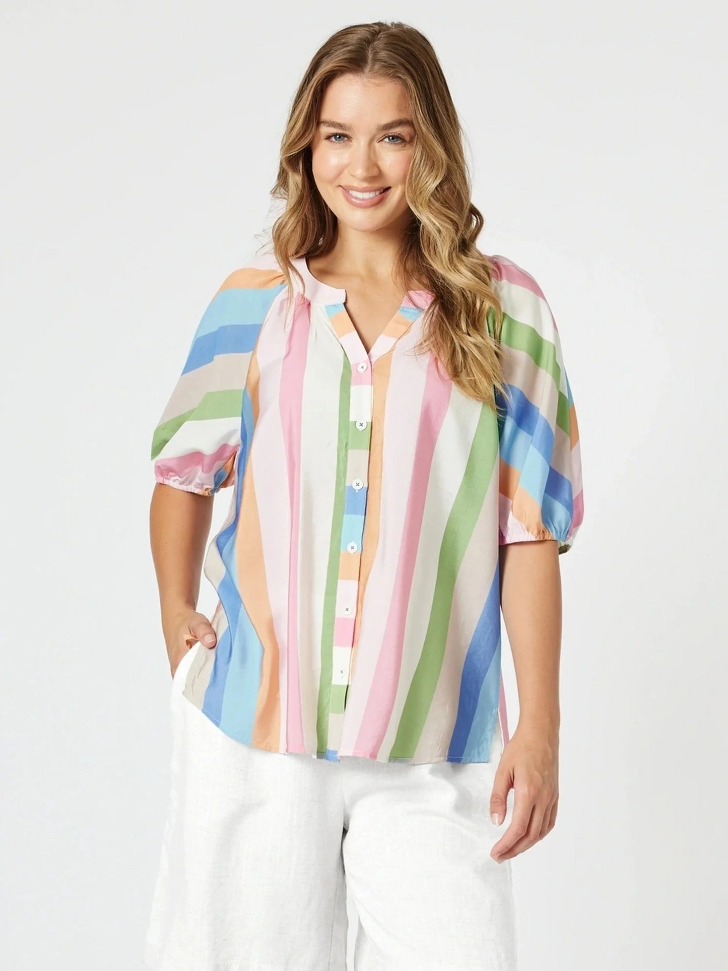 Threadz Lucy Stripe Top