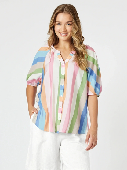 Threadz Lucy Stripe Top