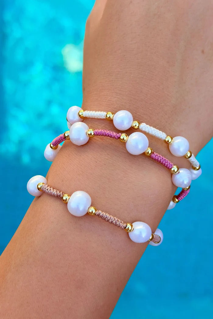 Mosk Melbourne Fresh Water Pear Bracelet