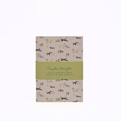 Sophie Allport Set (3) A6 Notebook Softcover Gift Animals