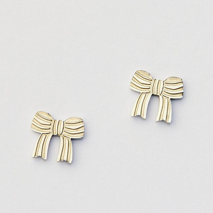 Bow Studs - Silver