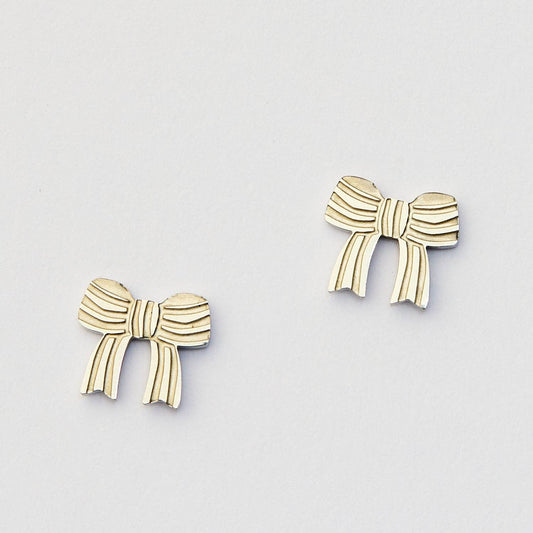 Bow Studs - Silver