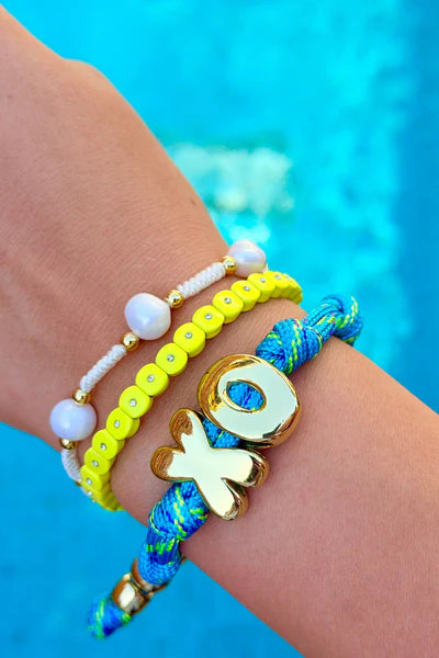 Mosk Melbourne XO Bracelet Blue