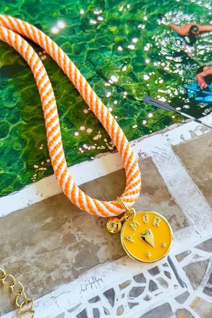 Mosk Melbourne Dolce Amore Rope Necklace