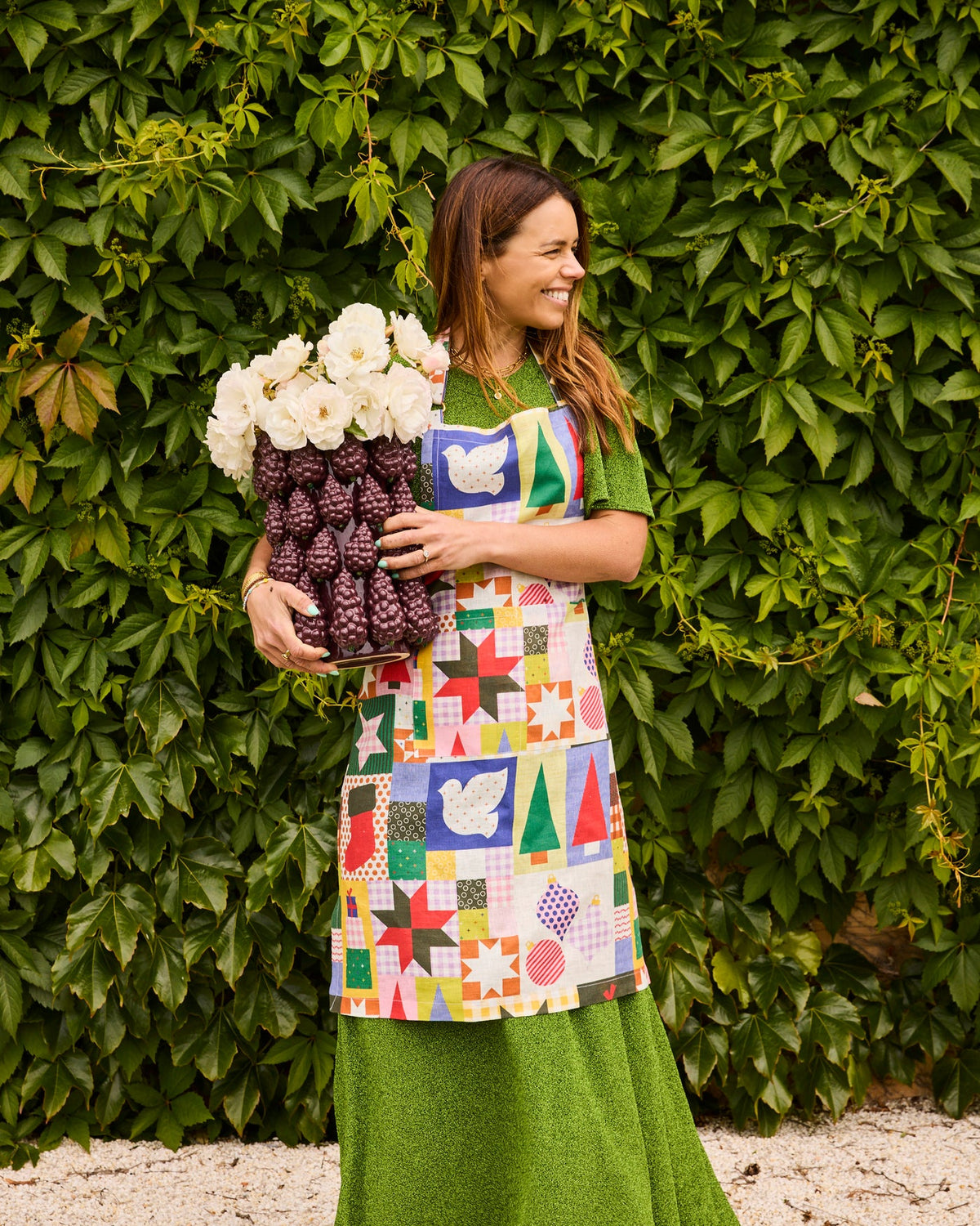 Kip and Co Christmas Patchwork Apron