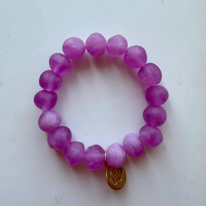Greenwood Designs Marble rock bracelets: Blue