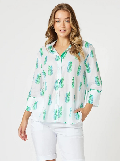 Threadz Pineapple Pina Colada Shirt