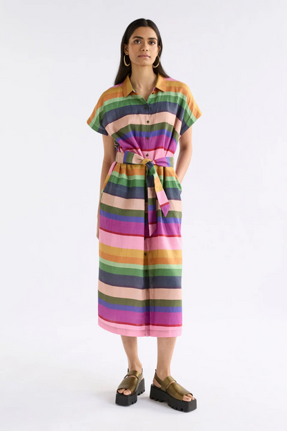 Elk the Label Tilko Linen Shirt Dress