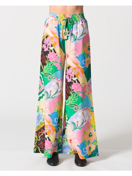 Walnut Melbourne Vermont Pant - Jardin Des Fleurs