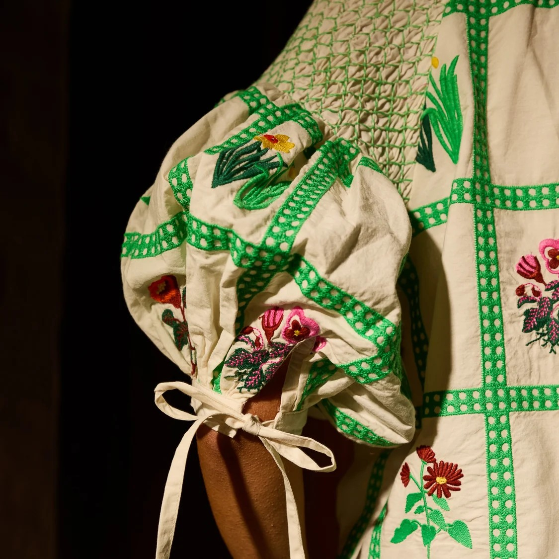 Sage & Clare Florina Blouse - Porcelain