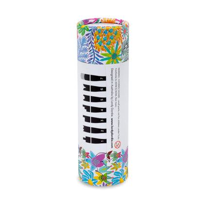 Lordy Dordie Flower Power Travel Paintbrush Set