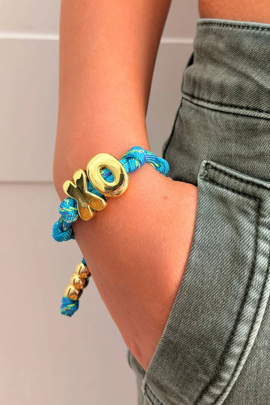 Mosk XO Bracelet - Blue