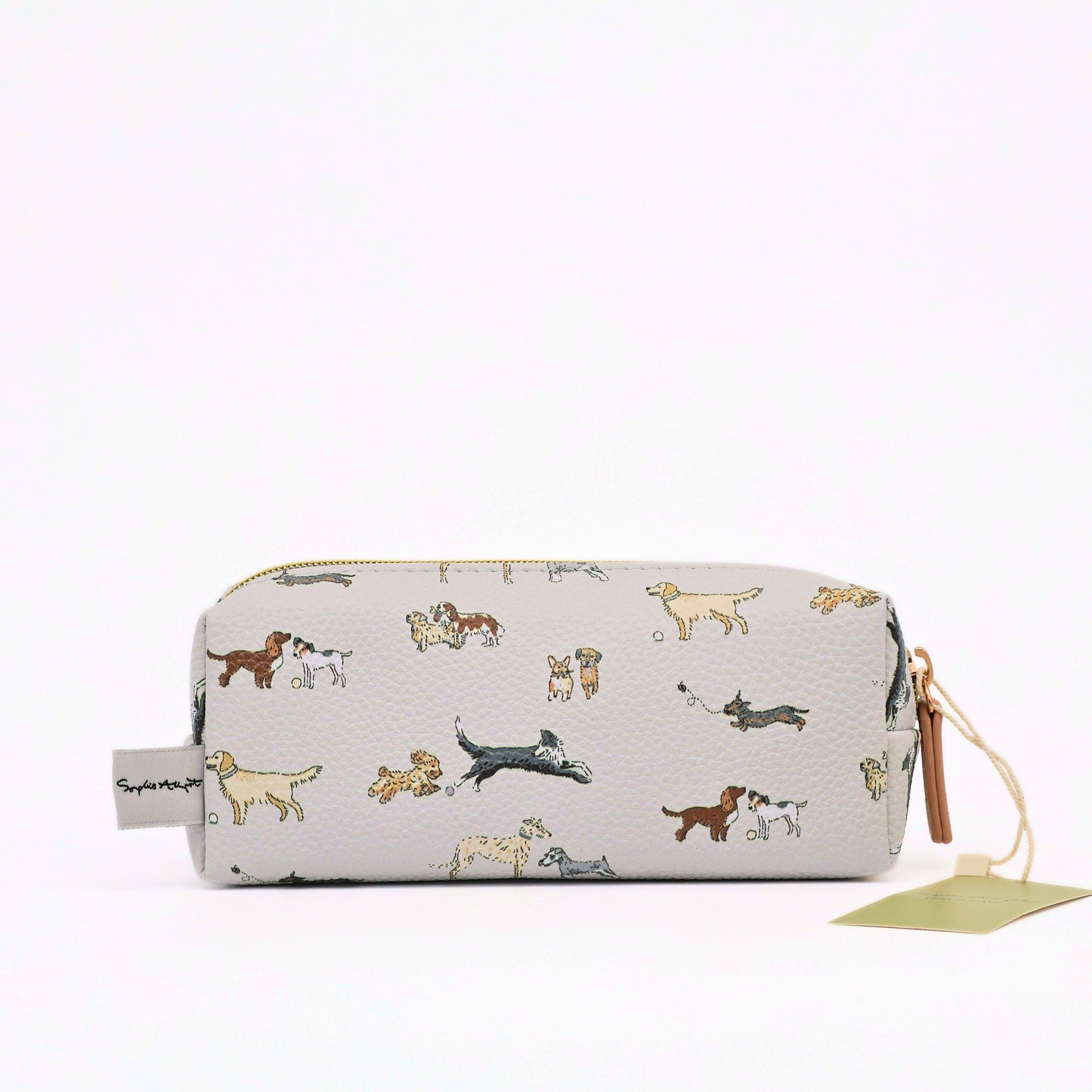Sophie Allport Pencil Case Cosmetic Zip Faux Leather Gift