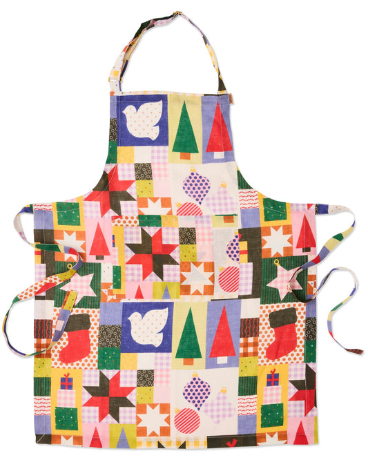 Kip and Co Christmas Patchwork Apron