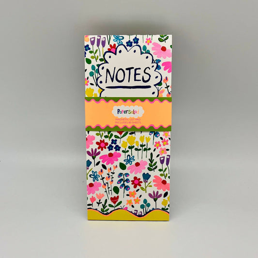 Magnetic List Pad Notes To Do List Flowers Stationery