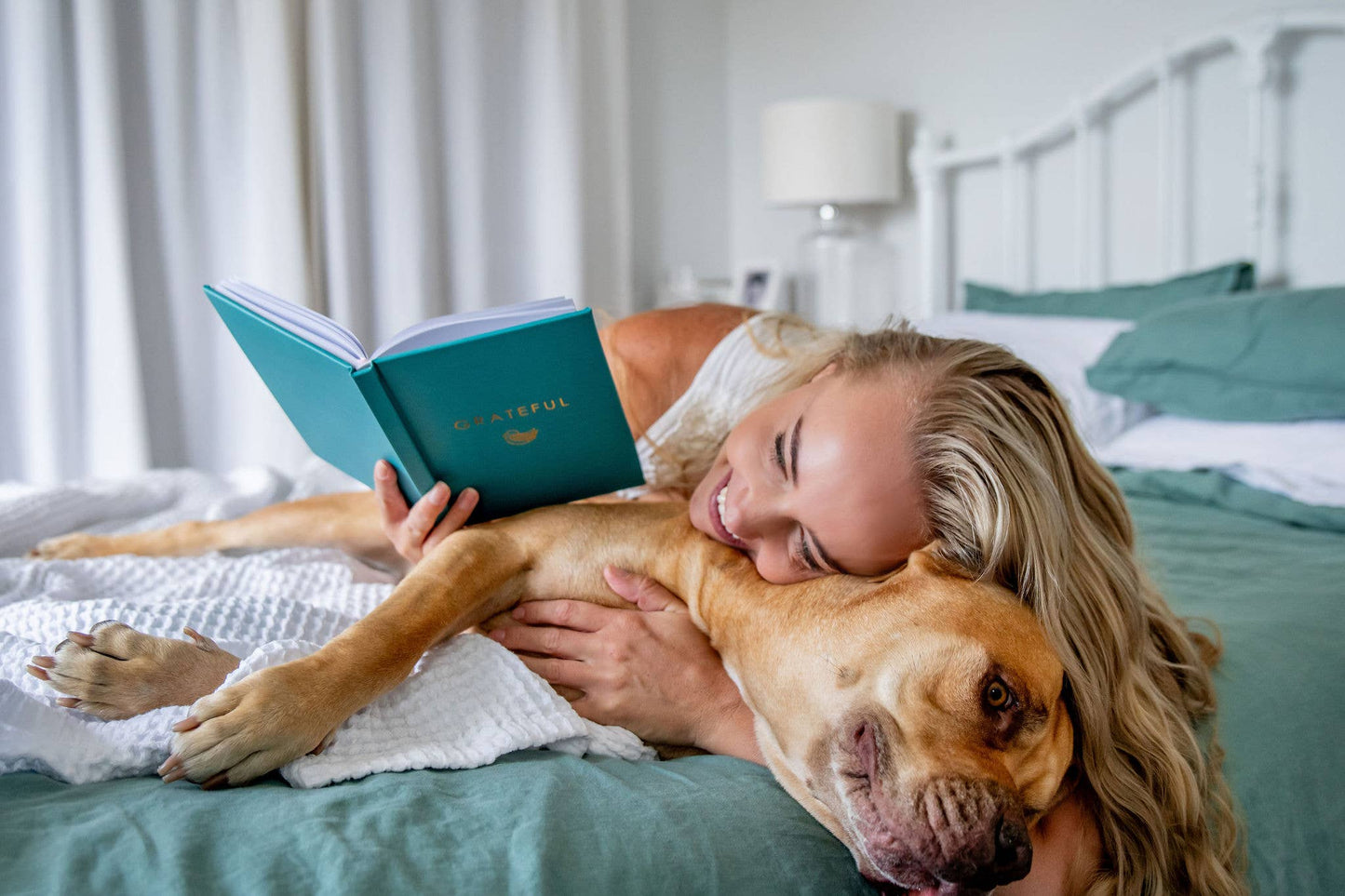 Gratitude Journal - Undated with Soft Vegan Leather Cover
