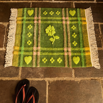 Sage & Clare Josephine Bath Mat - Hunter Green
