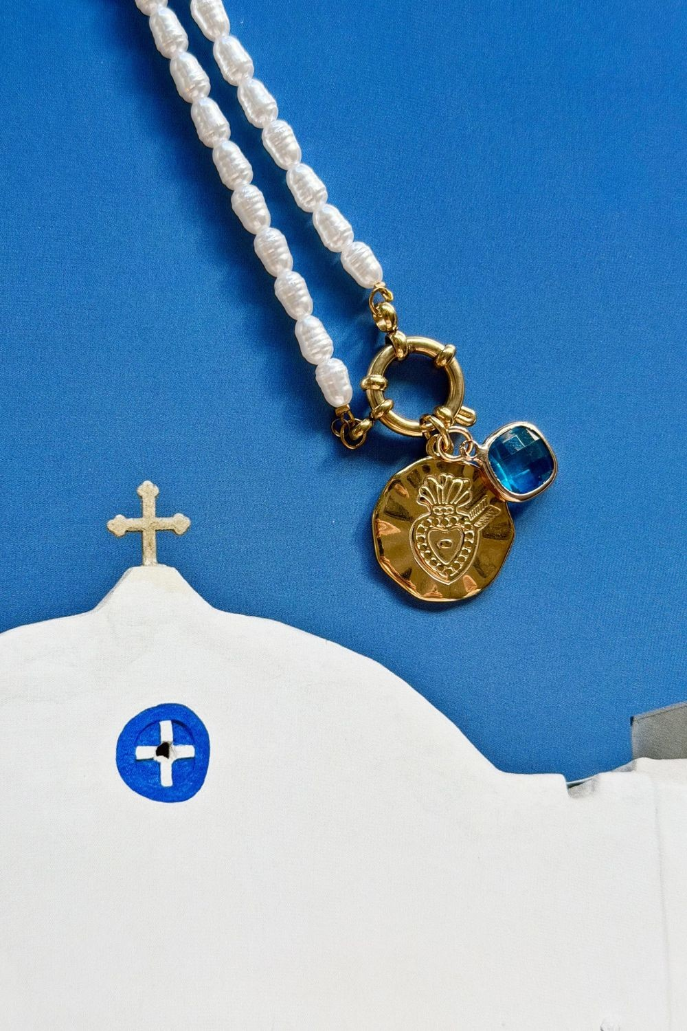 Mosk Melbourne Heart of the Sea Necklace