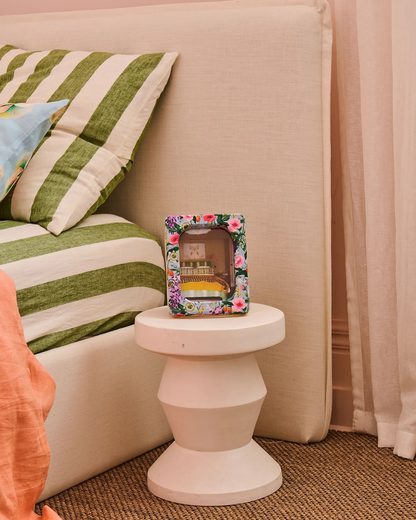 Kip and Co Spring In The Air Oval Velvet Photo Frame