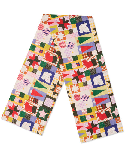 KIP AND CO Christmas Patchwork Table Runner