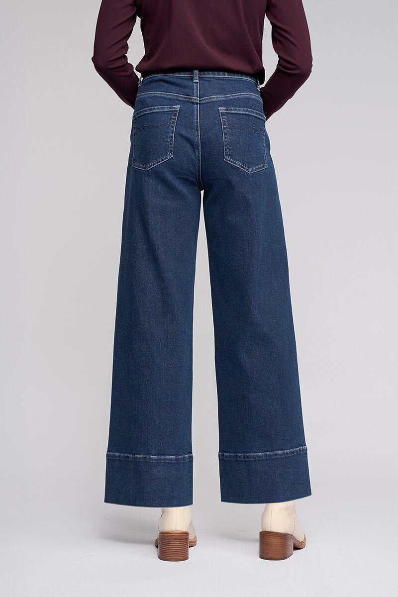 Vassalli Alley Jean Dark Blue