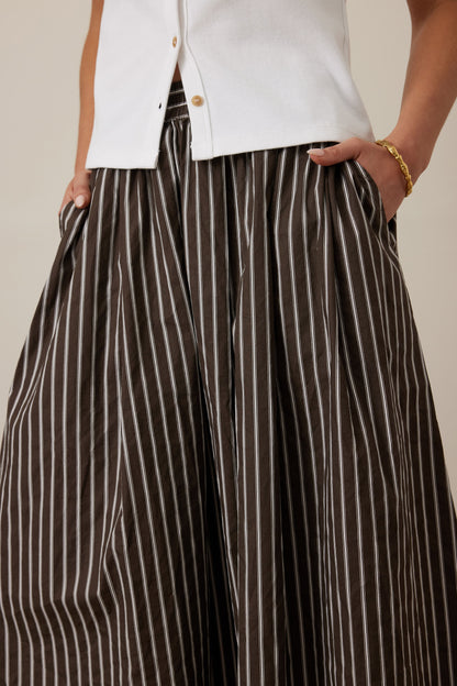 women’s maxi stripe skirt Australia | Ceres Life
