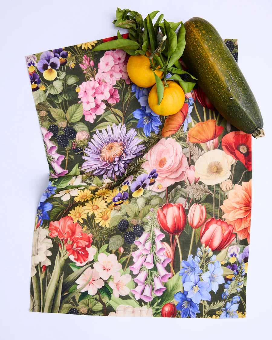 Kip and Co Cottage Garden Eden Tea Towel