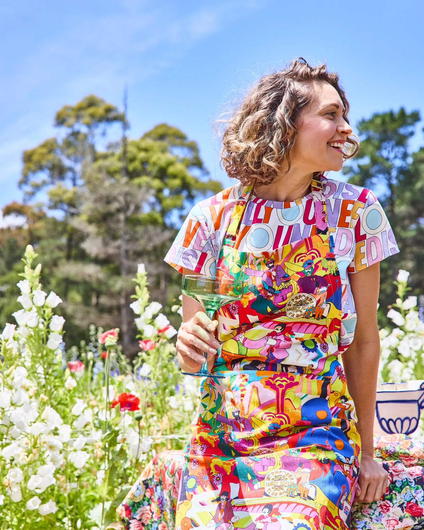 Kip&Co x The Beatles All You Need Is Love Adult Organic Cotton T-shirt