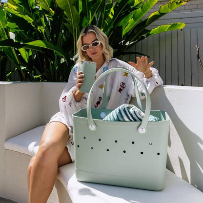 Maxi Tribe Bag in Sea Glass - Limited Edition