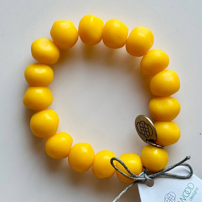 Greenwood Designs Rock Bracelets: Bright Pink