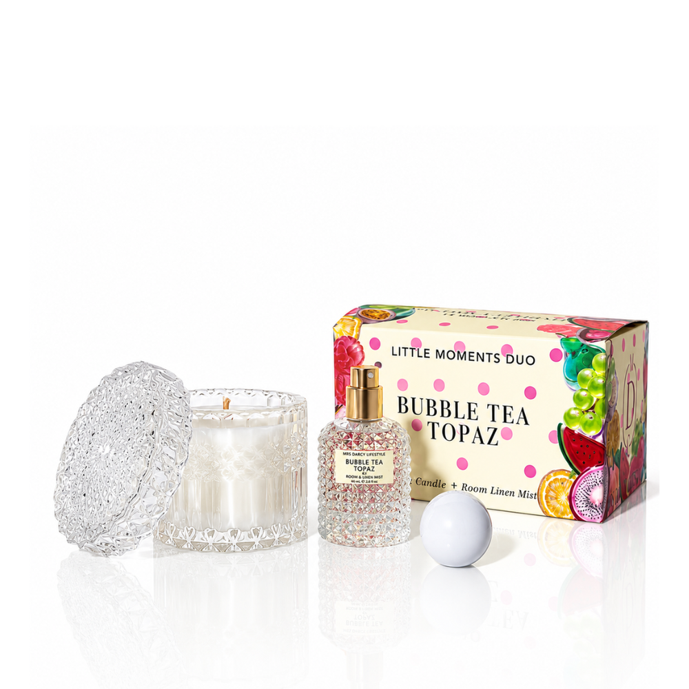 Mrs Darcy Lifestyle Little Moments Duo - Bubble Tea Topaz