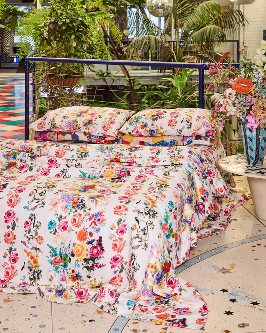 Kip and Co x Romance Was Born Dream Bloom Organic Cotton Pillowcases