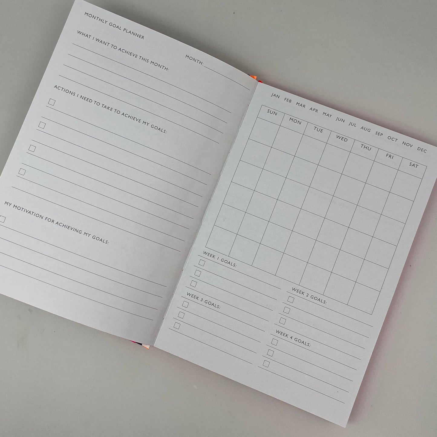 Paper Salad A5 Daily Monthly Planner Organiser Stationery