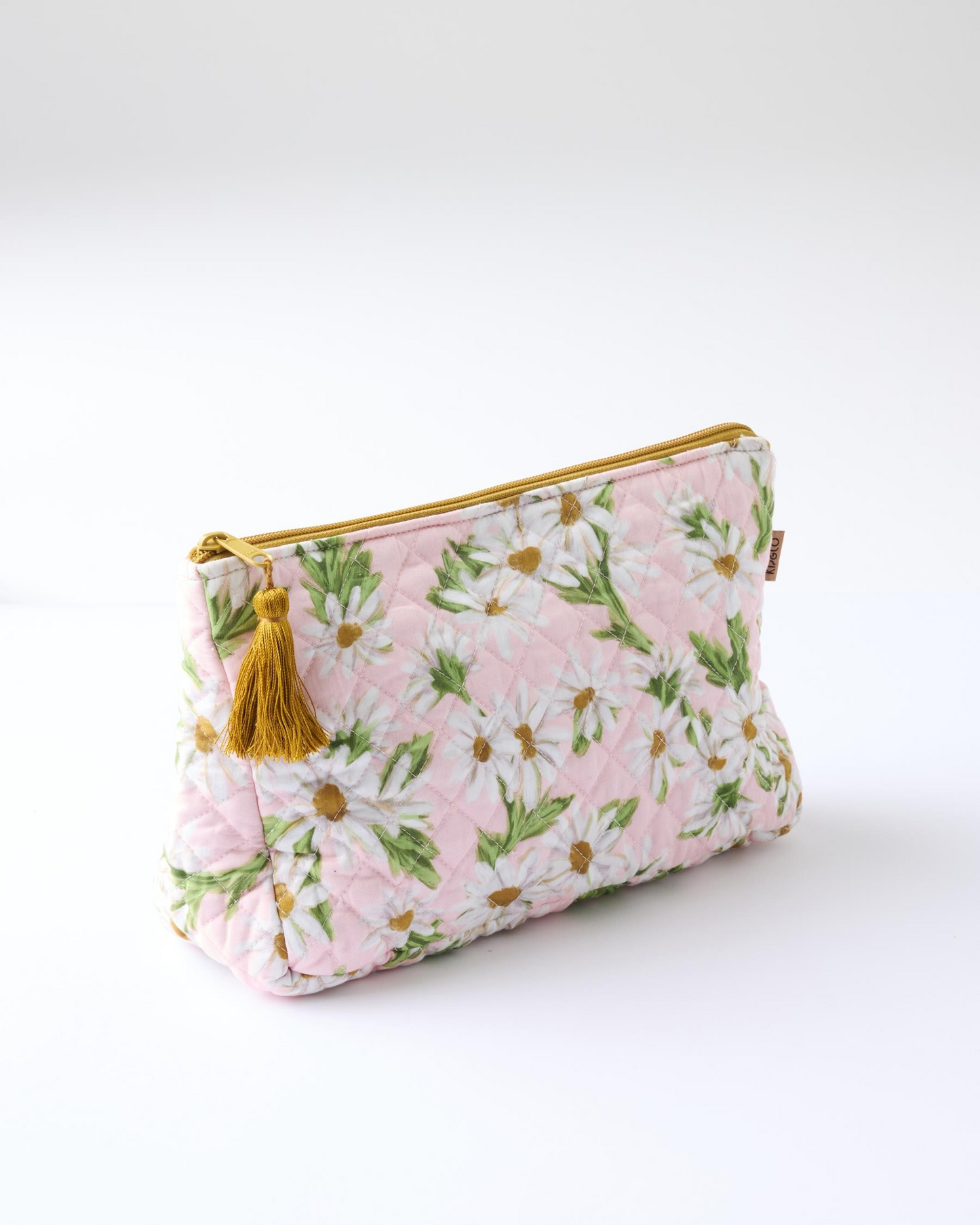 Kip and Co Sweet Daisy Quilted Cotton Toiletry Purse