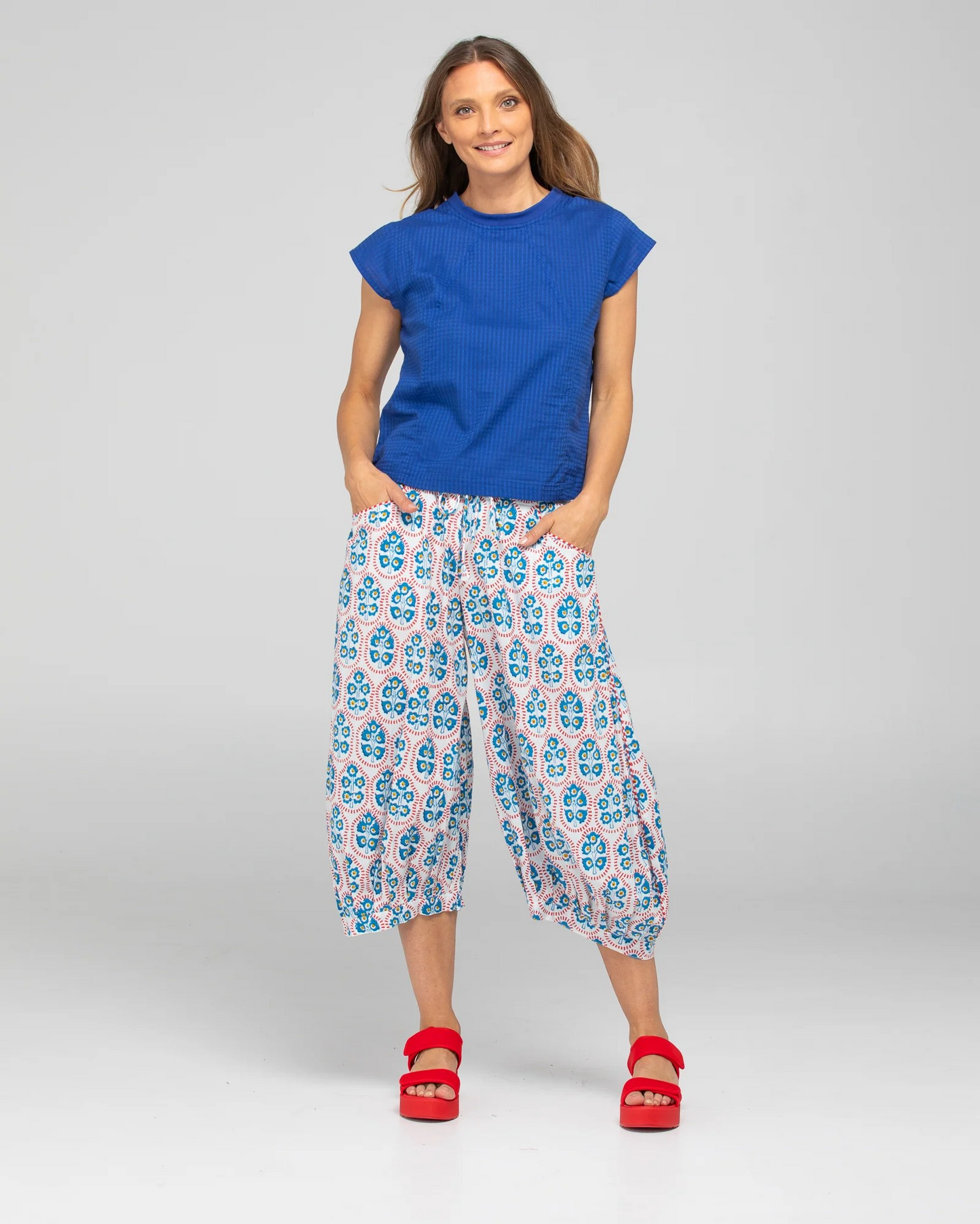 Boom Shankar Cuba Guru Pant Emilia White