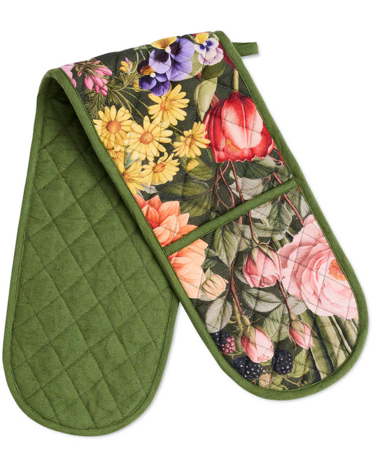 Kip and Co Cottage Garden Eden Double Oven Mitt