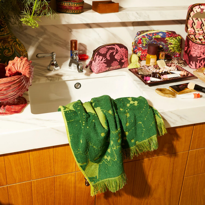 Sage & Clare Lucia Hand Towel - Kelp