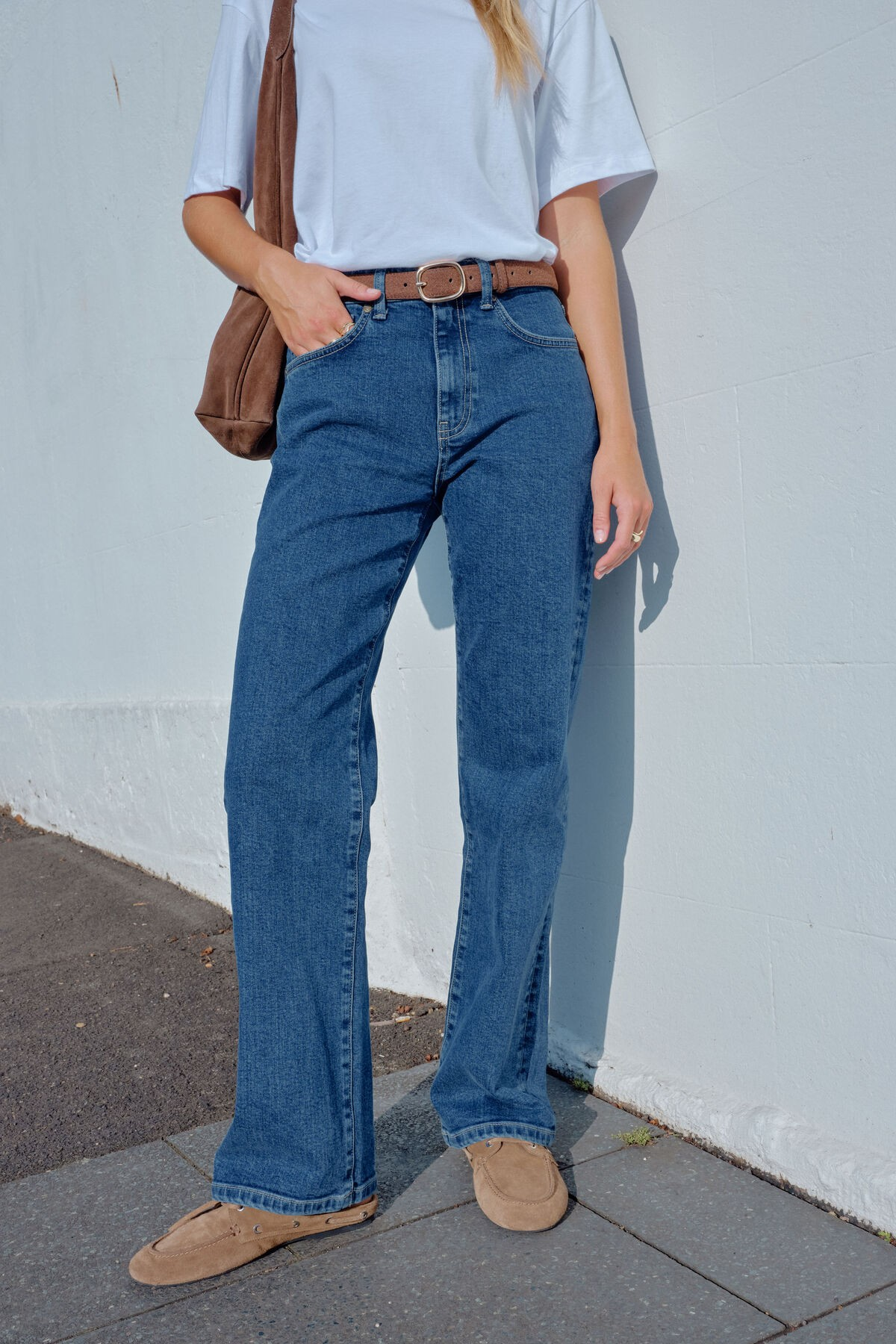 Ceres Life Sydney Straight Leg Jean - Fresh indigo