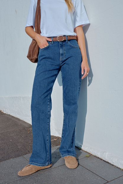 Ceres Life Sydney Straight Leg Jean - Fresh indigo