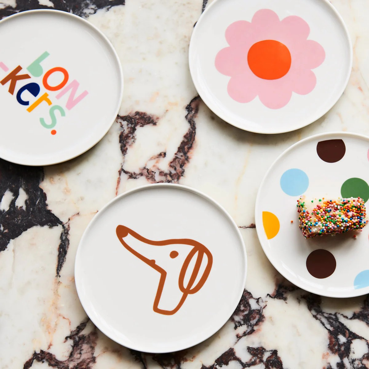 Castle and Things Bonkers Art Edition Plate Set