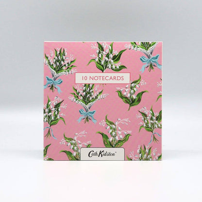 Notecard Wallet Cath Kidston Pink fFlowers Open Cards