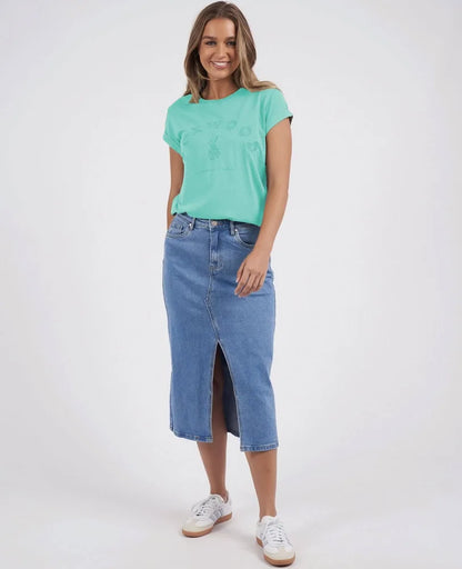 Foxwood Effortless Tee Neon Mint