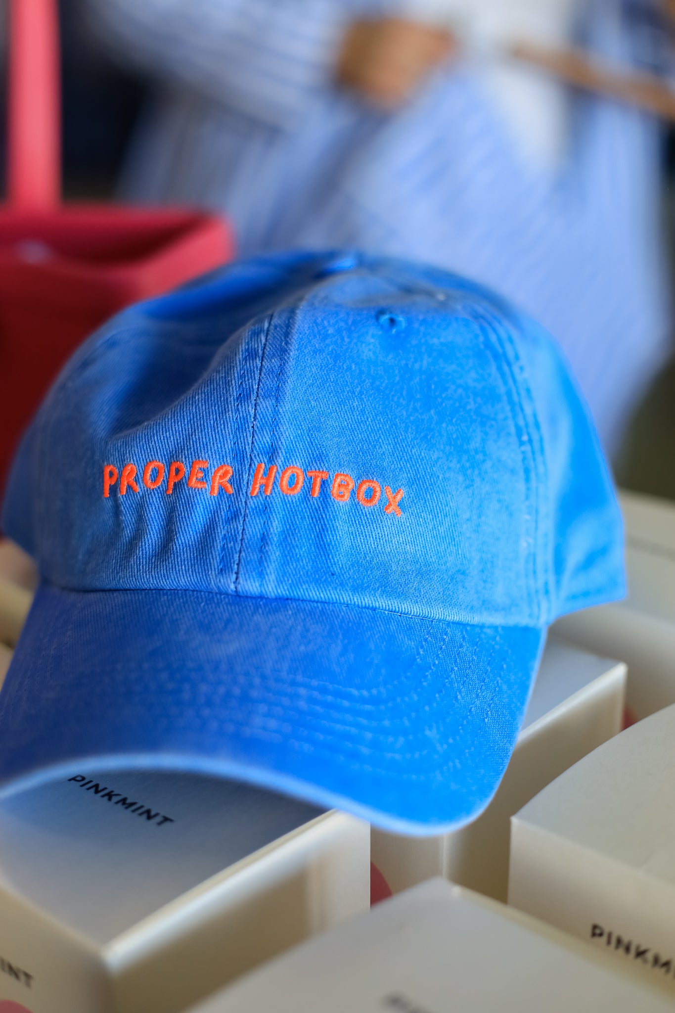 Sterling Belle Proper Hotbox Cap Blue with Neon Orange