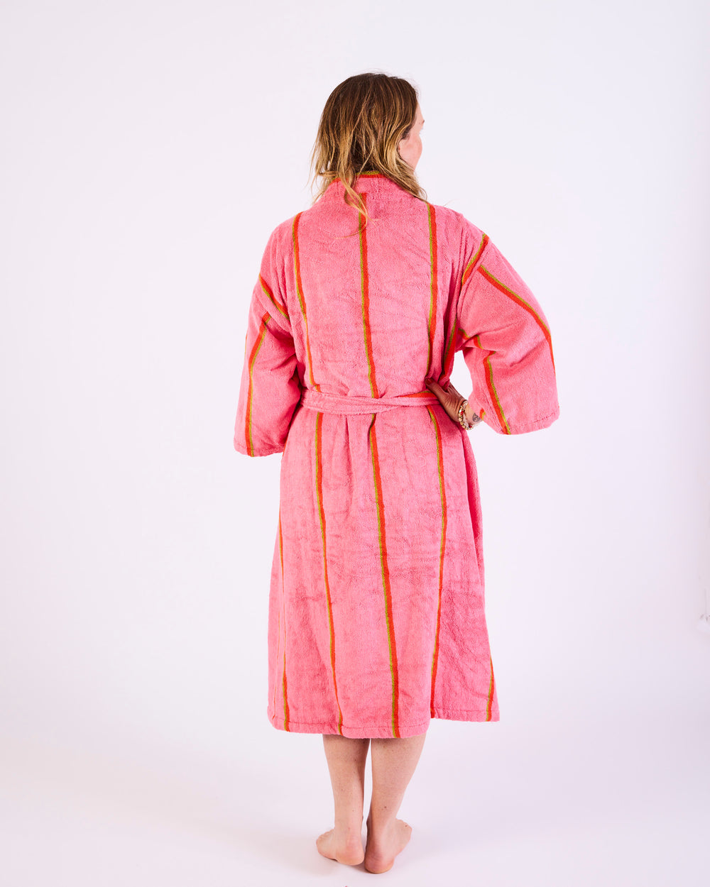 Kip and Co WATEGOS SOIREE STRIPE BAMBOO TERRY BATH ROBE