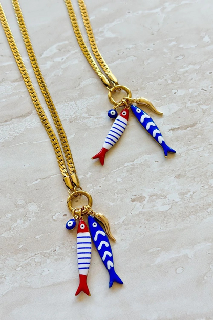 Mosk Melbourne Mykonos Treasure Necklace