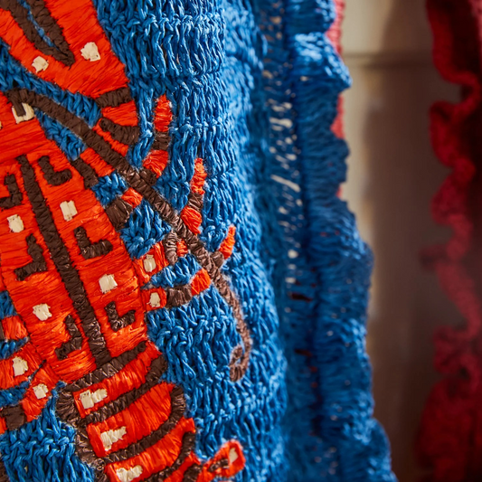 Sage & Clare Amelita Crochet Tote Bag