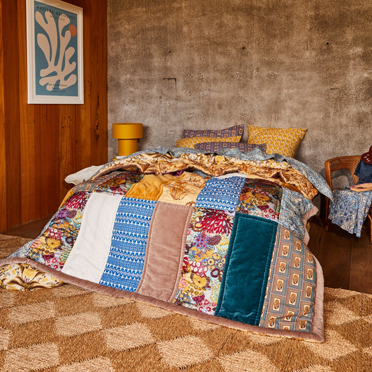 Sage & Clare Kai Patchwork Bedcover - Dolce