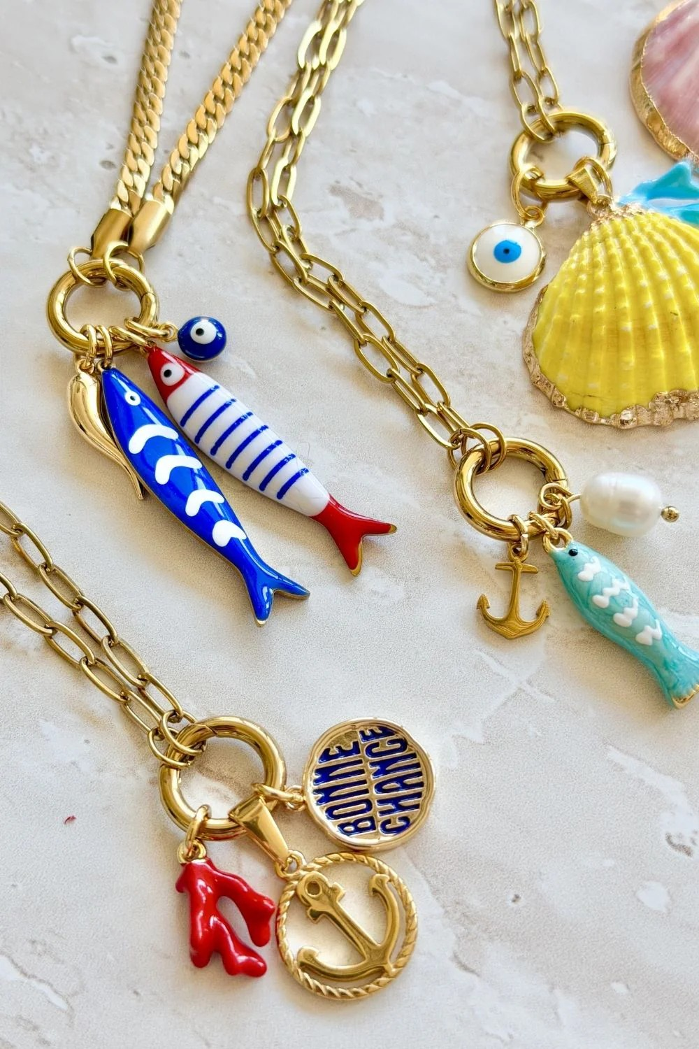 Mosk Melbourne Mykonos Treasure Necklace